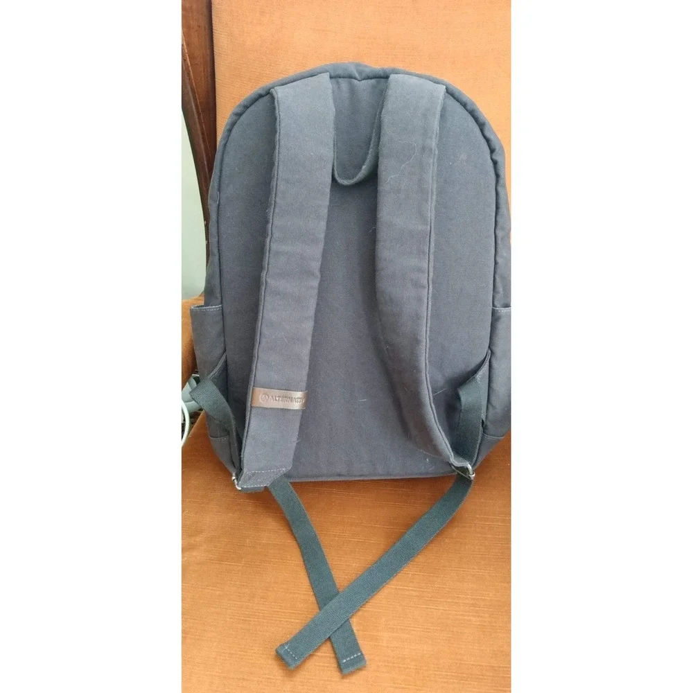 Alternative COCA-COLA Logo Padded Laptop Backpack Minimalist Monochrome Lash Tab